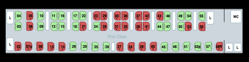 SeatSense Radar-Sitzplatzbelegung
